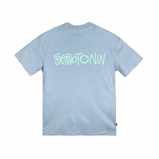 Stussy Serotonin Heavyweight Tee Light Blue