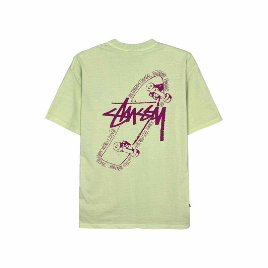 Stussy Skate Posse Tee Pigment Dyed Sage