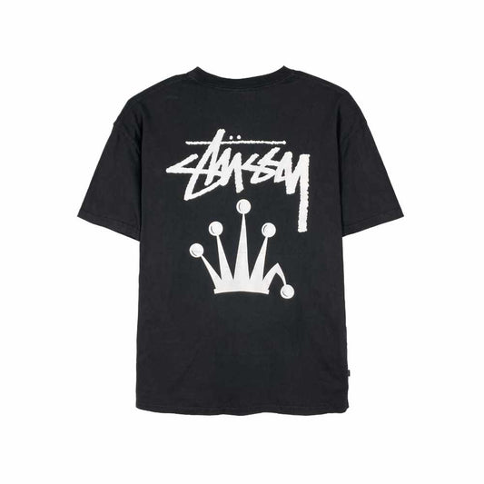 Stussy Stock Crown 50/50 SS Tee Pigment Black