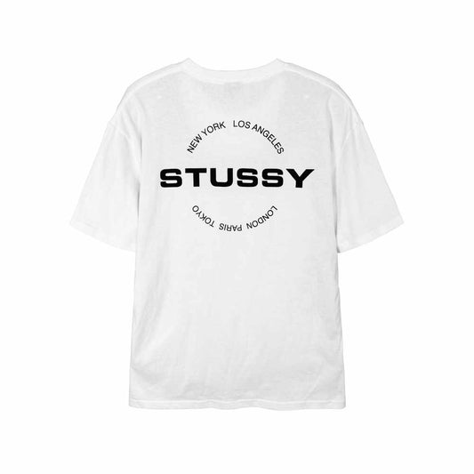 Stussy City Circle Tee White