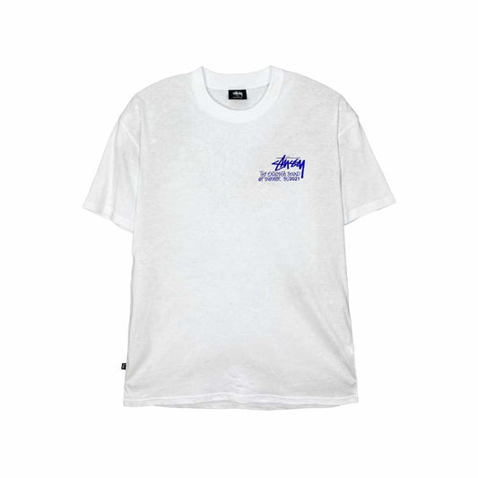 Stussy Sound of Summer 50/50 SS Tee White