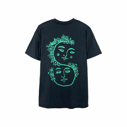 Stussy Sound of Summer 2022 50/50 SS Tee Washed Black