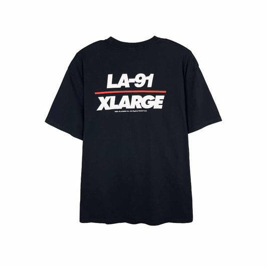 XLarge LA-91 Tee Pigment Black