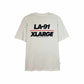 XLarge LA-91 Tee Pigment Wash White