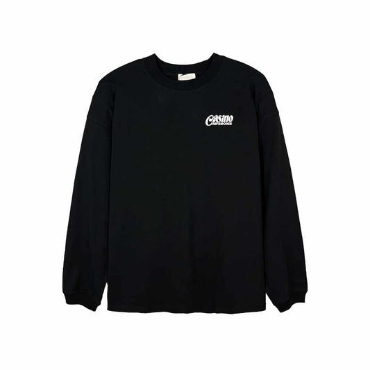 Sunday Skate Club Casino Long Sleeve Tee Black