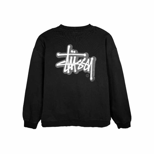 Stussy Pigment Offset Graffiti Crew Black