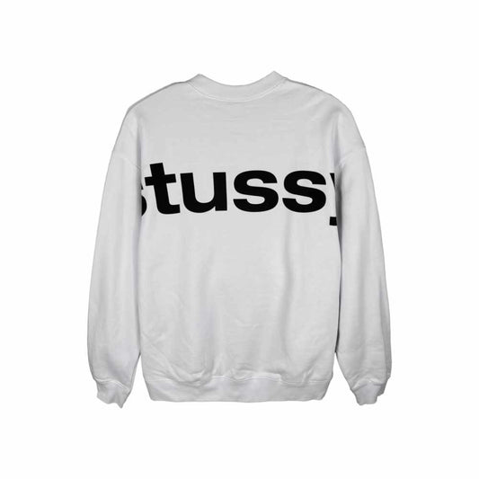 Stussy Sport Fleece Crewneck White