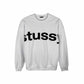 Stussy Sport Fleece Crewneck White