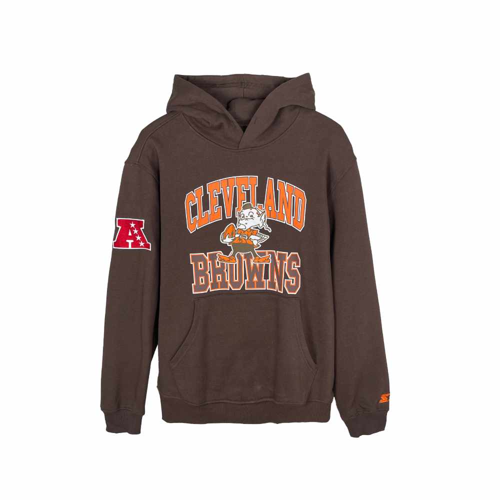 Starter Cleveland Browns Hoodie Brown