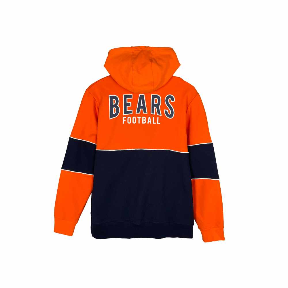 New Era Chicago Bears Full Zip Hoodies Orange