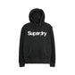 Superdry Core Logo Unbrushed Hoodie Black