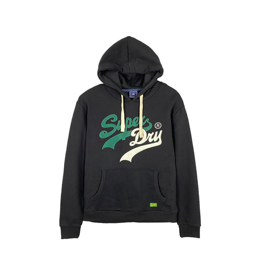 Superdry Vintage Logo Interest Hoodie Black