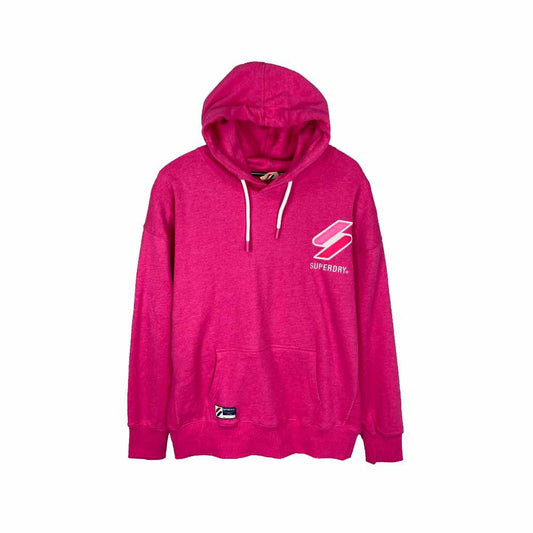 Superdry Code Applique Oversized Pink