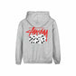 Stussy Pair Of Dice Oversized Hoodie Ash Heather