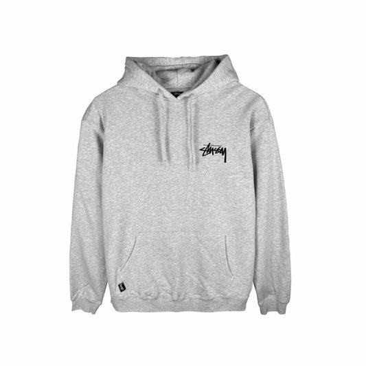 Stussy Pair Of Dice Oversized Hoodie Ash Heather