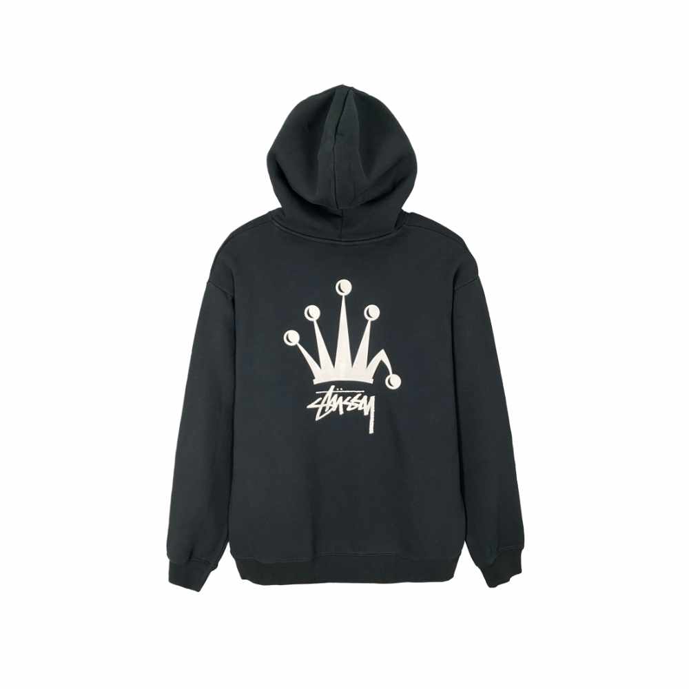 Stussy Crown LCB Hoodie Black