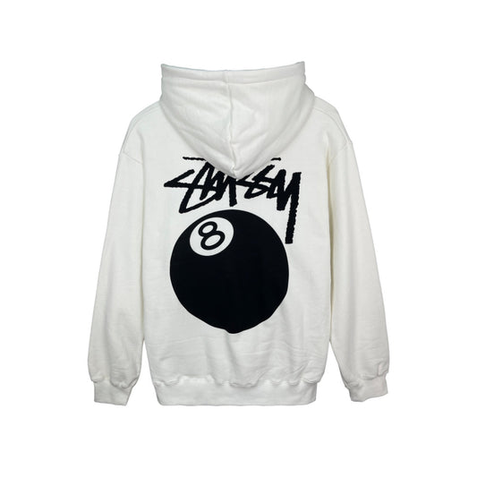 Stussy 8 Ball LCB Fleece Hoodie Stone