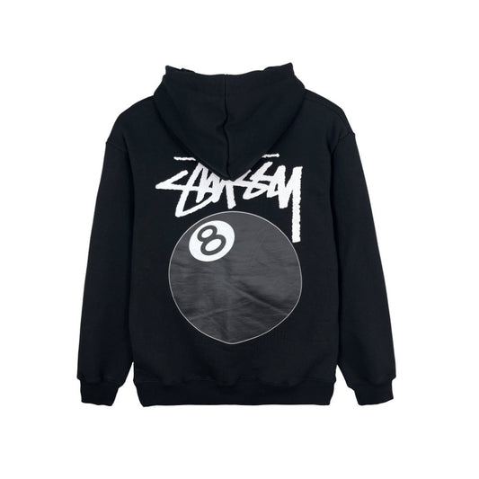Stussy 8 Ball LCB Fleece Hoodie Black