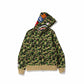 BAPE ABC Shark Full Zip Hoodie Green