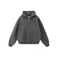 Plain Oversized Jacket Dark Gray
