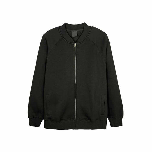 FOX Full Zip Sweater Black - Cyprus