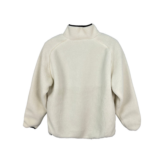 Stussy Work Sherpa Zip Crew Natural