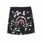 BAPE City Shark Camo Sweat Shorts Black