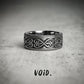 Patterned Stainless Steel Ring - RING158VD