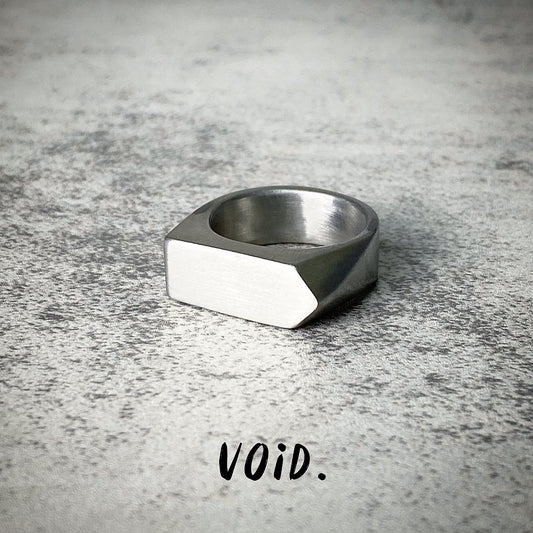 Arrow Flat Top Stainless Steel Ring - RING101VD