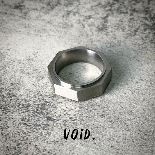 Hex Nut Stainless Steel Ring - RING102VD