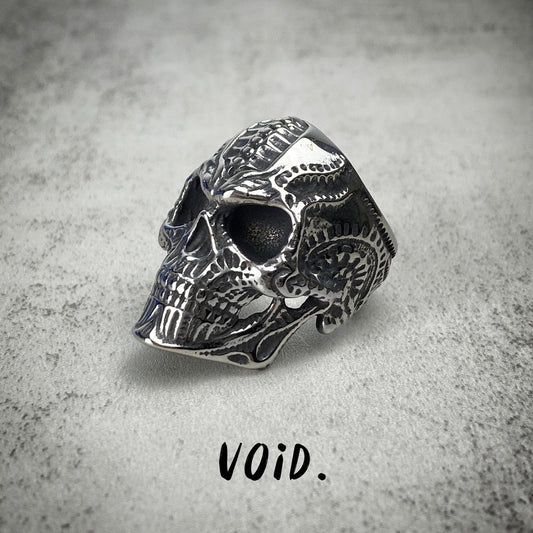 Skull Stainless Steel Ring - RING145VD