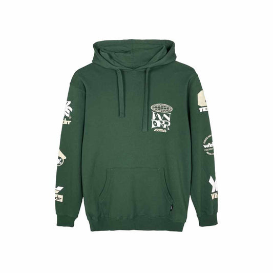 WNDRR Market Hoodie Forest Green