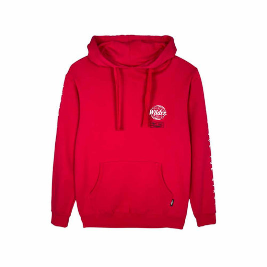 WNDRR Time Less Hoodie Red