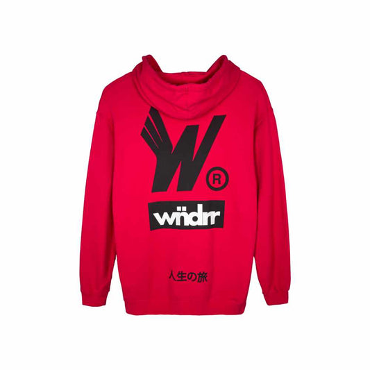 WNDRR Wings Hoodie Red