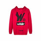 WNDRR Wings Hoodie Red