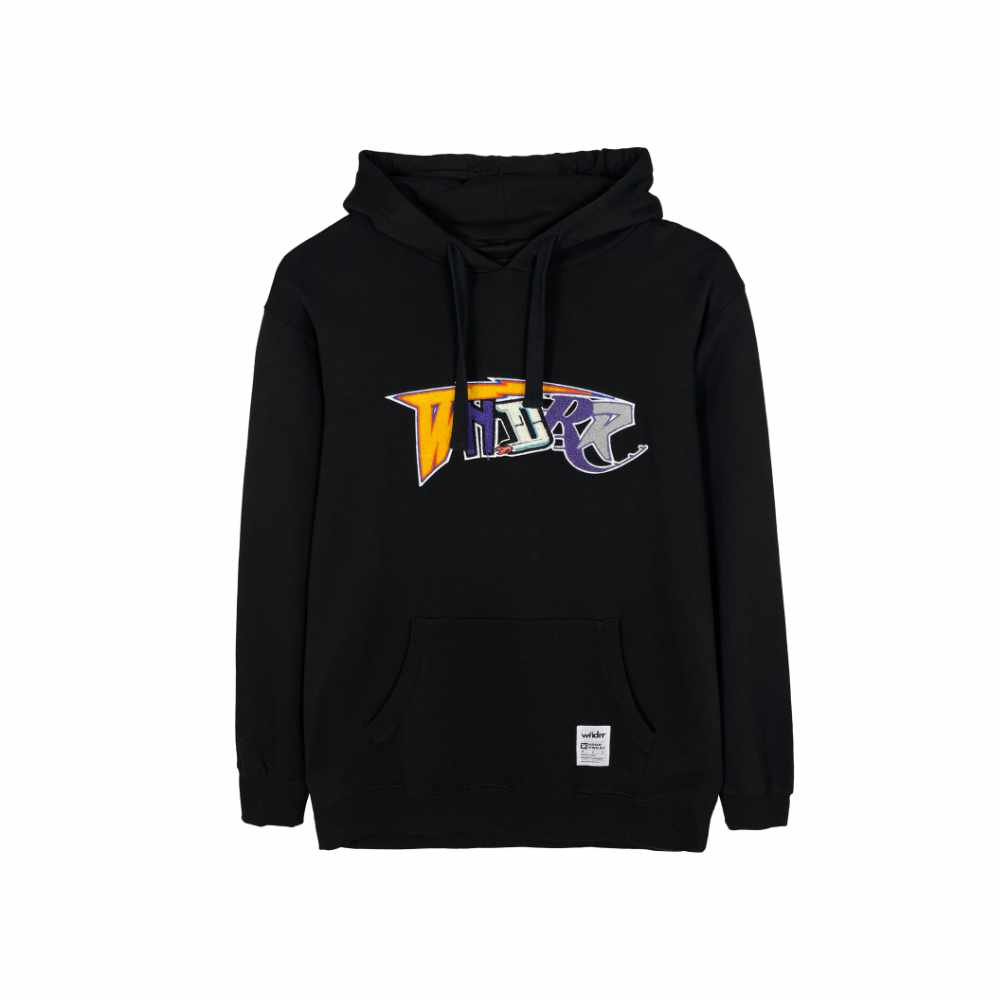 WNDRR Hooper Hood Sweat Black