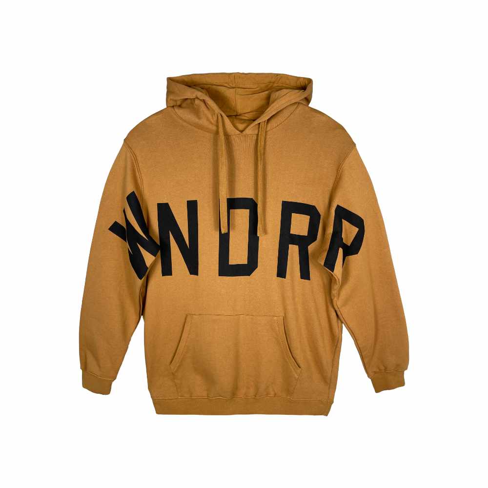 WNDRR Sweep Hood Sweat Almond