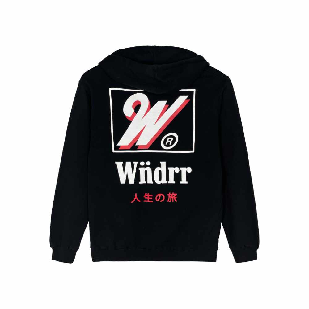 WNDRR Maxwell Hoodie Black