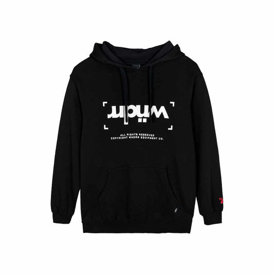 WNDRR Unlocked Hood Sweat Black