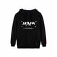 WNDRR Unlocked Hood Sweat Black