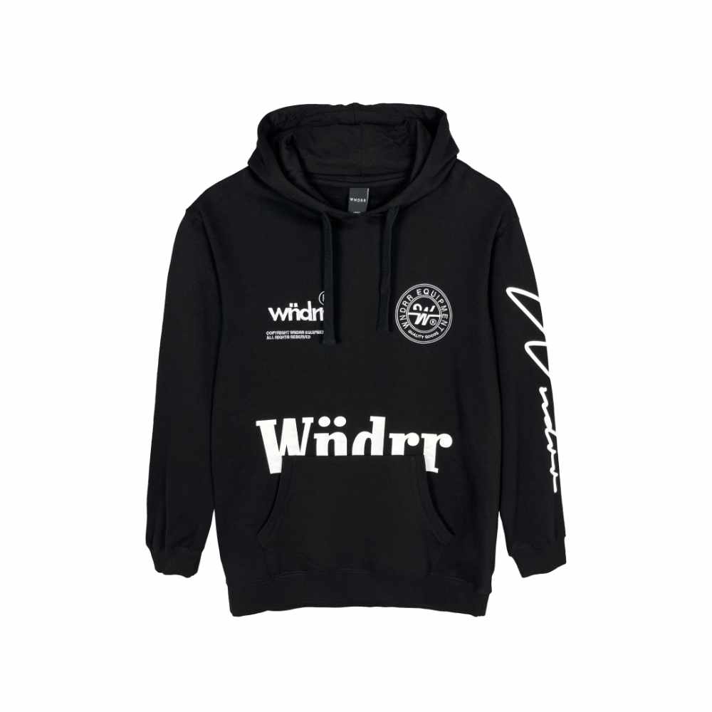 WNDRR Bounty Hood Sweat Black