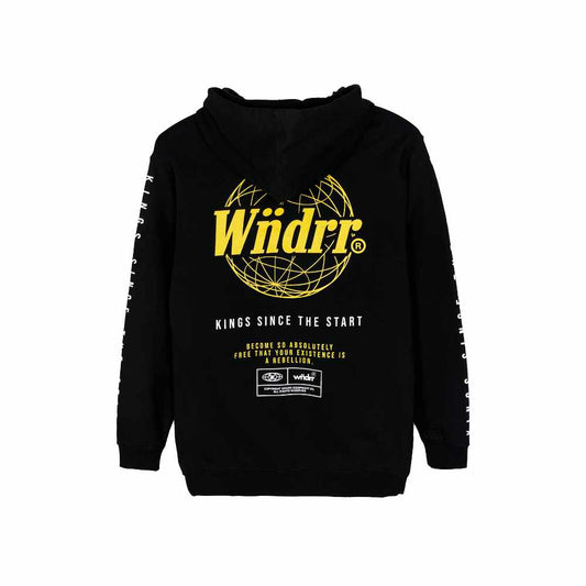 WNDRR Time less Hoodie Black