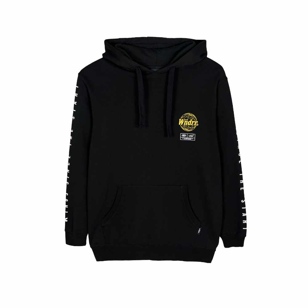 WNDRR Time less Hoodie Black