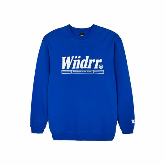 WNDRR Outta Time Sweatshirt Royal Blue