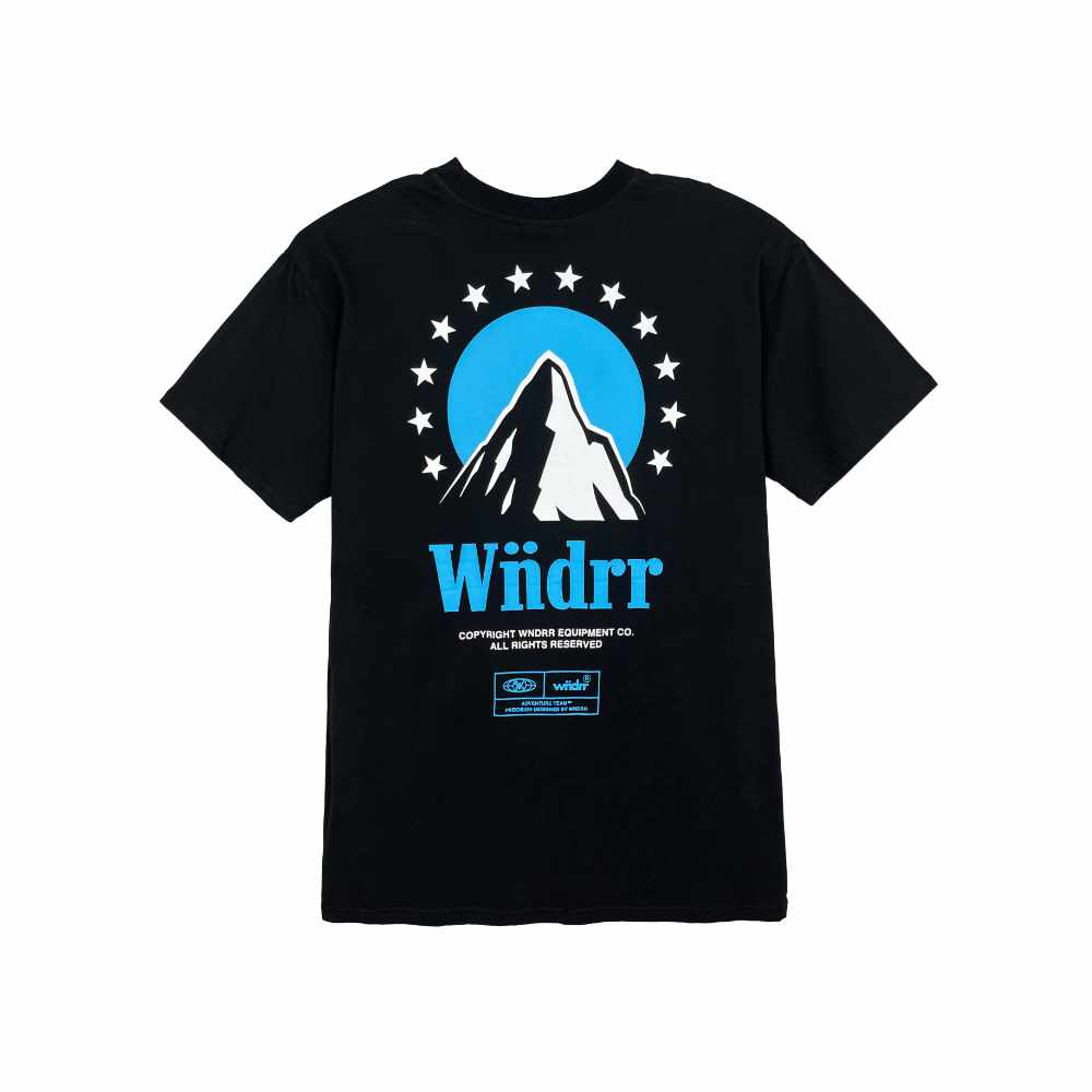 WNDRR Latitude Custom Fit Tee Black