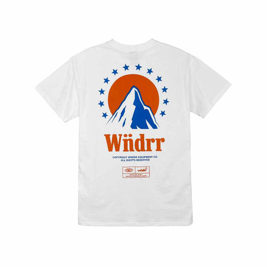 WNDRR Latitude Custom Fit Tee White