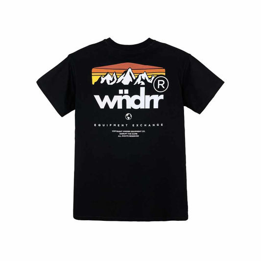 WNDRR Alpine Custom Fit Tee Black