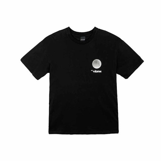 WNDRR Globe Tee Black