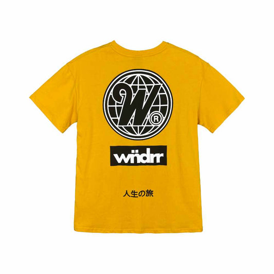 WNDRR Capital Tee Yellow