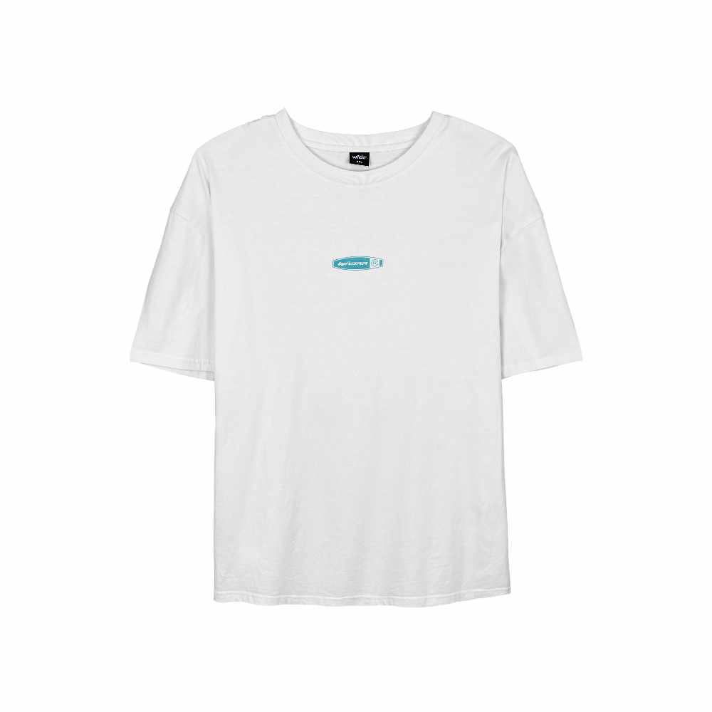 WNDRR Rothman Box Fit Tee White